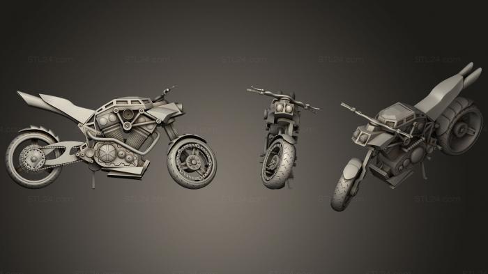 Автомобили и транспорт (3D Велосипед 2011, CARS_0039) 3D модель для ЧПУ станка